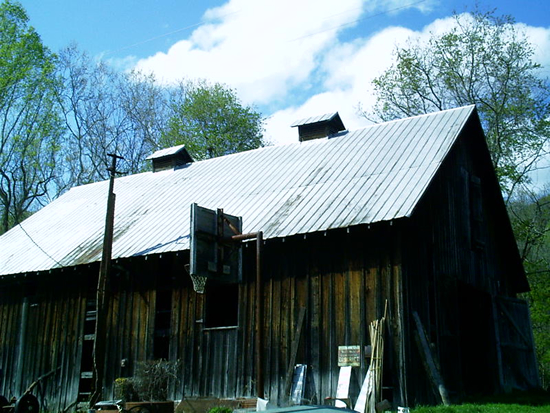 Perry Gatewood's barn