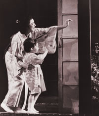 Madame Butterfly and Child