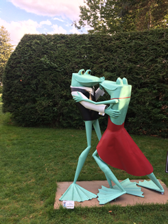 Ribbit Exhibit - Ballroom Frogs