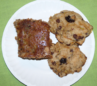 Carol's Green Tomato Cake &  Zucchini cookies