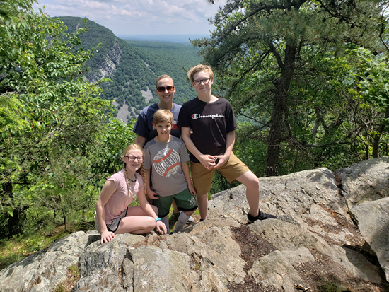 Riccardi Family on the AT