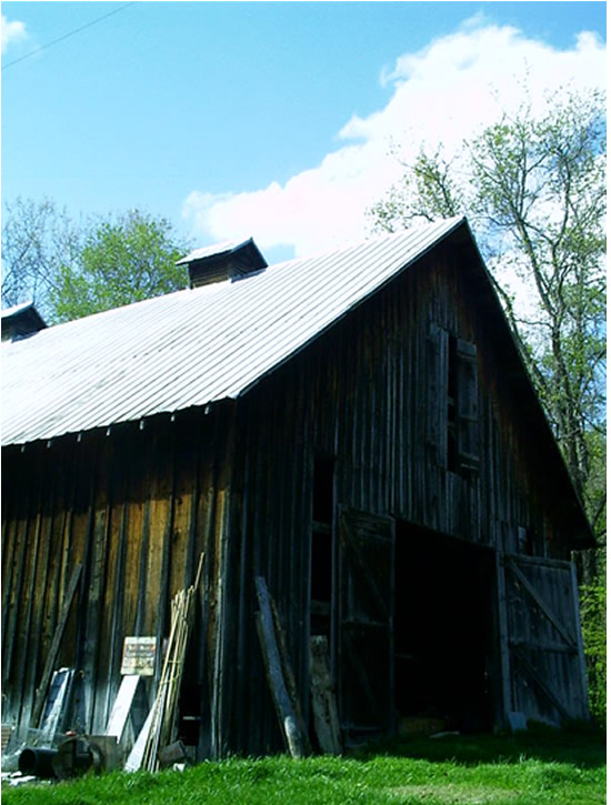 Perry Gatewood's barn